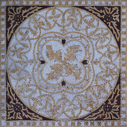 Botanical Mosaic Square - Sasha