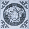 Logo Versace - Marchio Mosaico