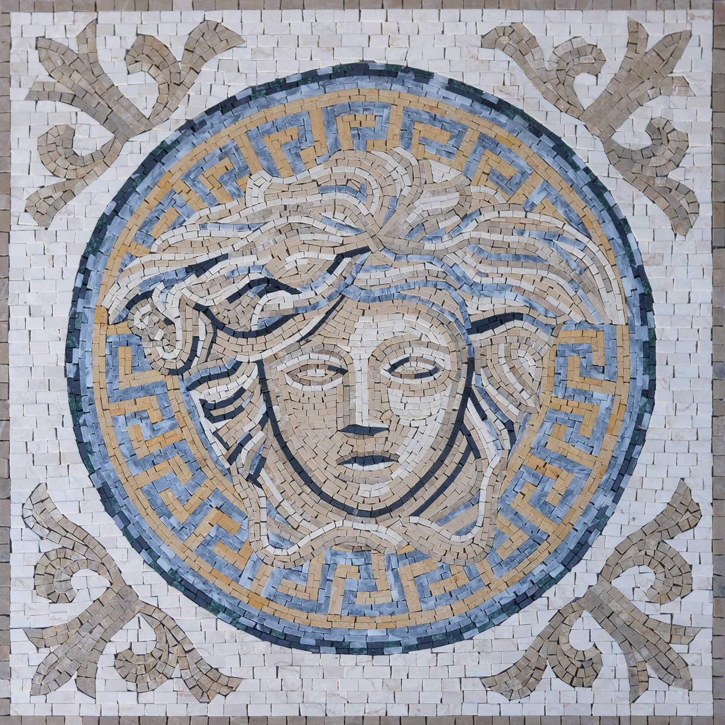 Versace Logo: Mosaic Design Excellence