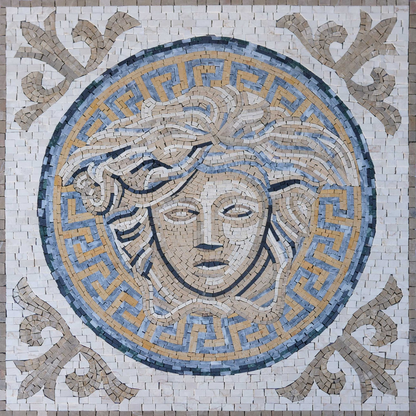 Versace Logo: Mosaic Design Excellence