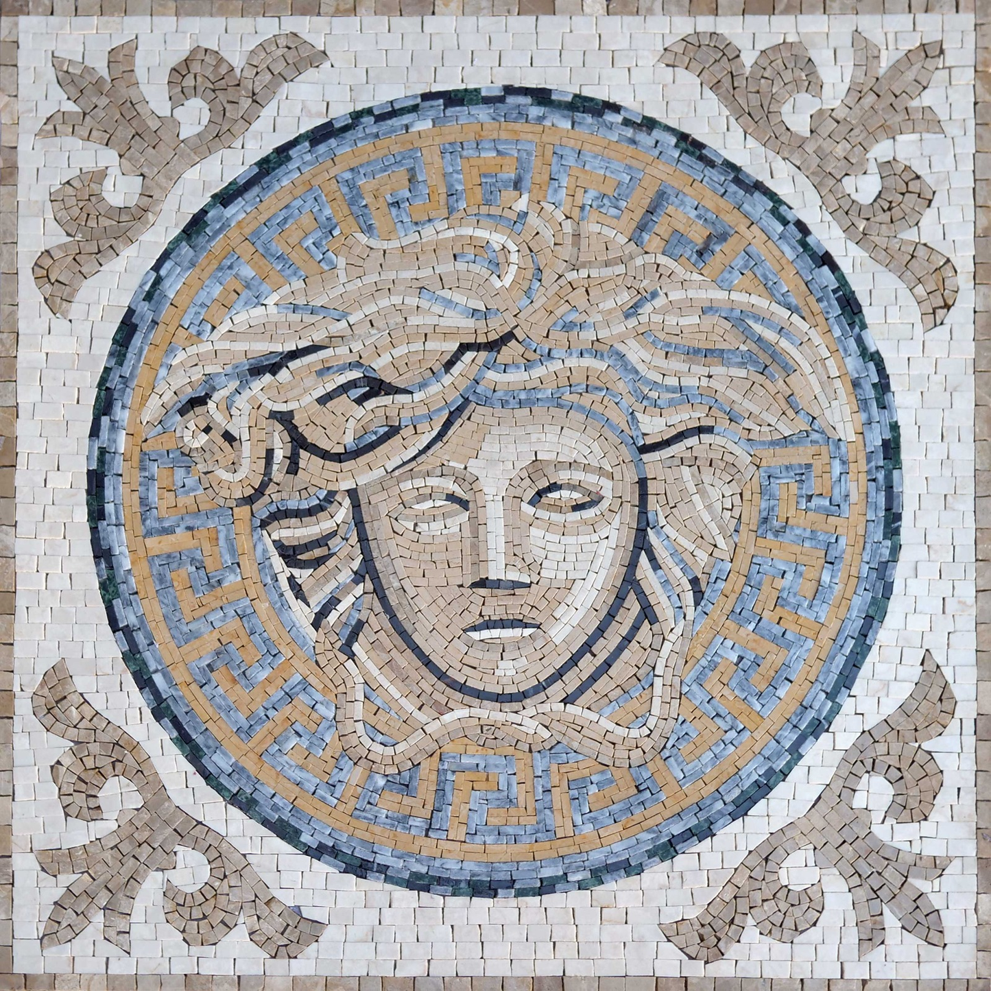 Versace Logo: Mosaic Design Excellence