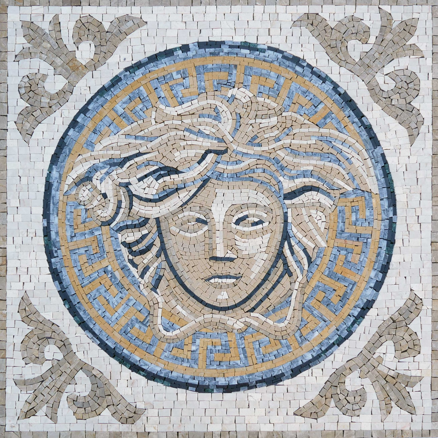 Versace Logo: Mosaic Design Excellence