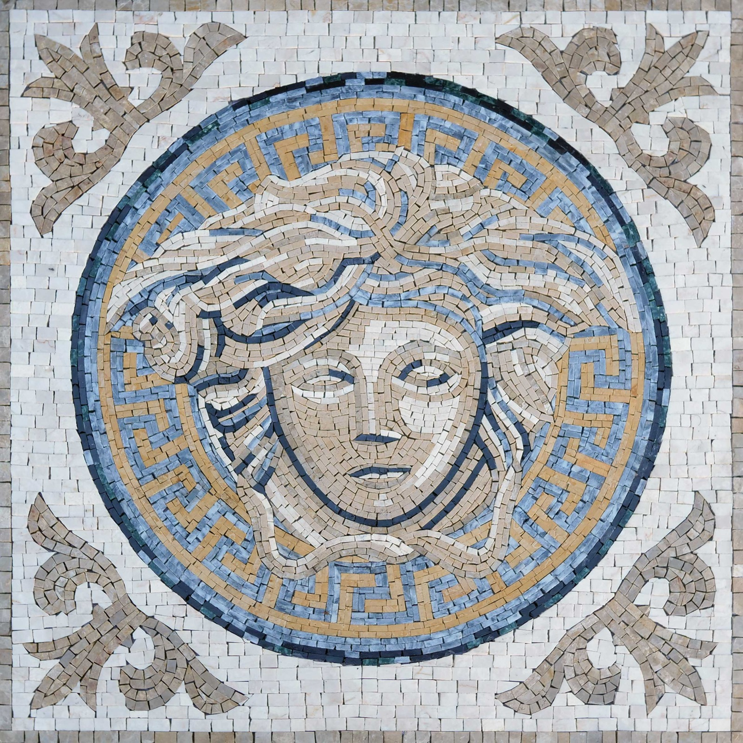 Versace Logo: Mosaic Design Excellence