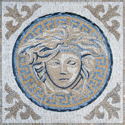 Versace Logo: Mosaic Design Excellence