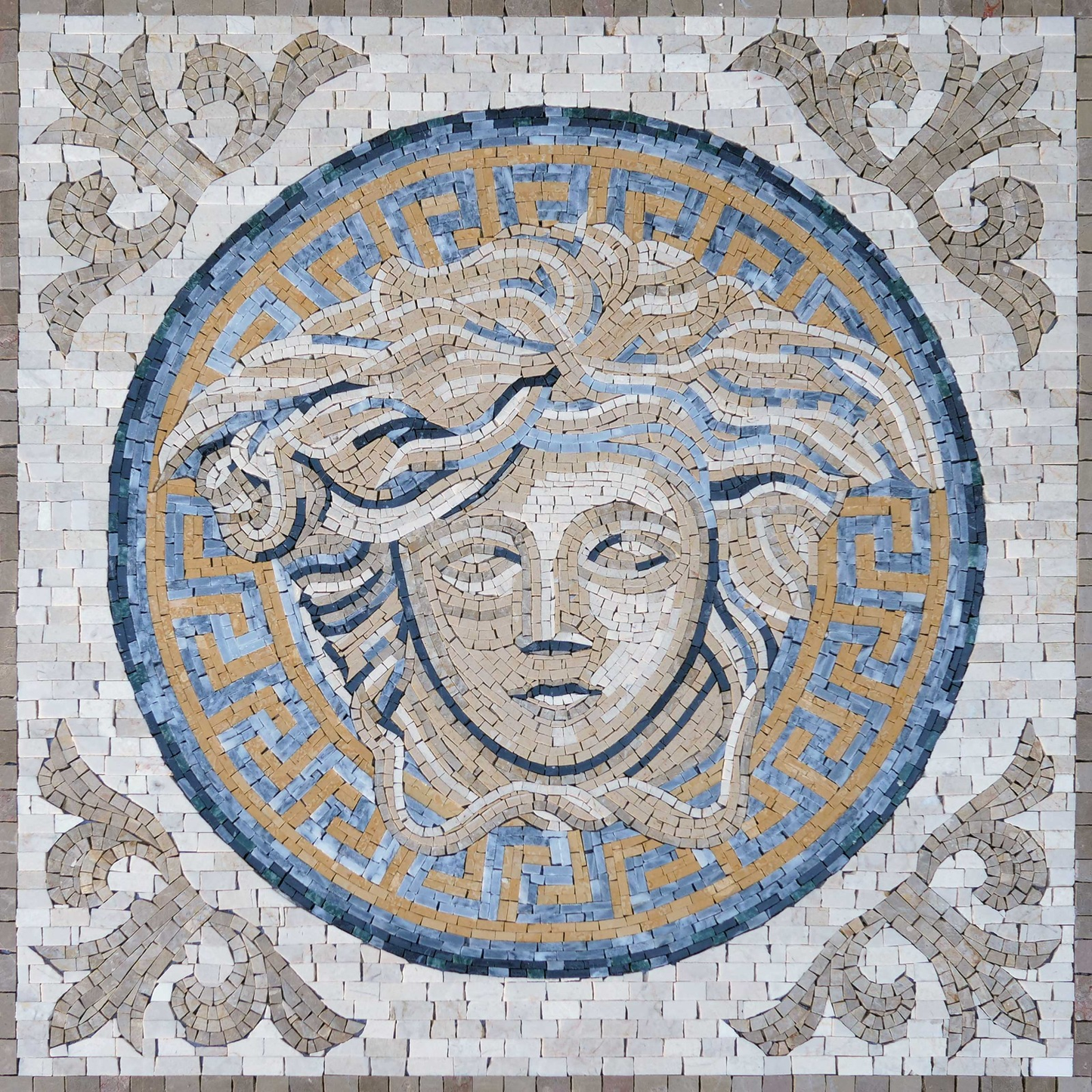 Versace Logo: Mosaic Design Excellence
