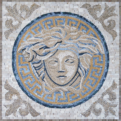 Versace Logo: Mosaic Design Excellence