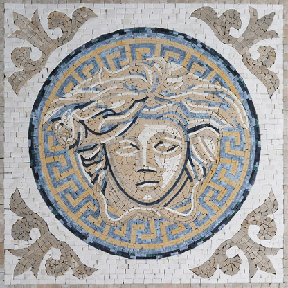 Versace Logo: Mosaic Design Excellence