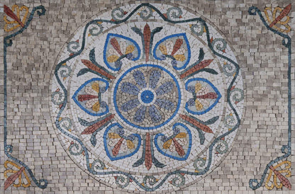 Geometric Flower Medallion - Lyla