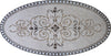 Artistic Arabesque Mosaic Rug