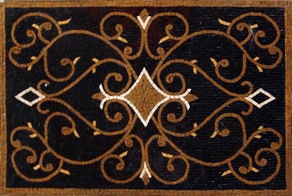 Rectangular Rug Mosaic - Varina