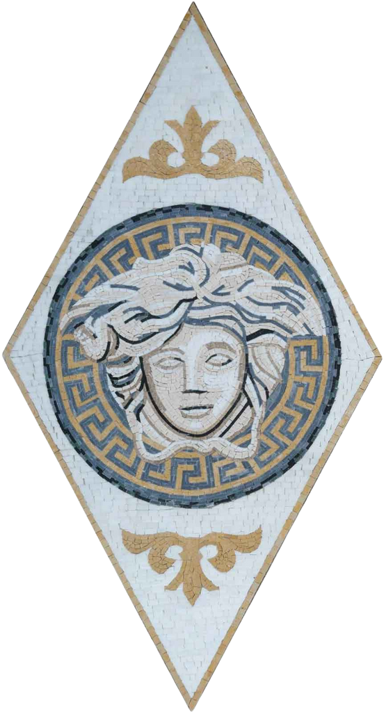 Arte em mosaico imperial Versace