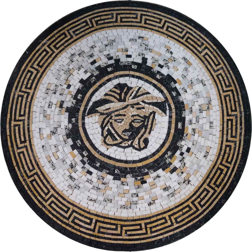Arte em mosaico - Versace antigo
