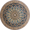 Marmor-Mosaik-Tischplatte – Medaillon-Kunst