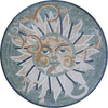 Mosaic Medallion - Earth Surya