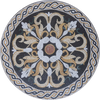 Миллисент IV - Медальон ботанической мозаики