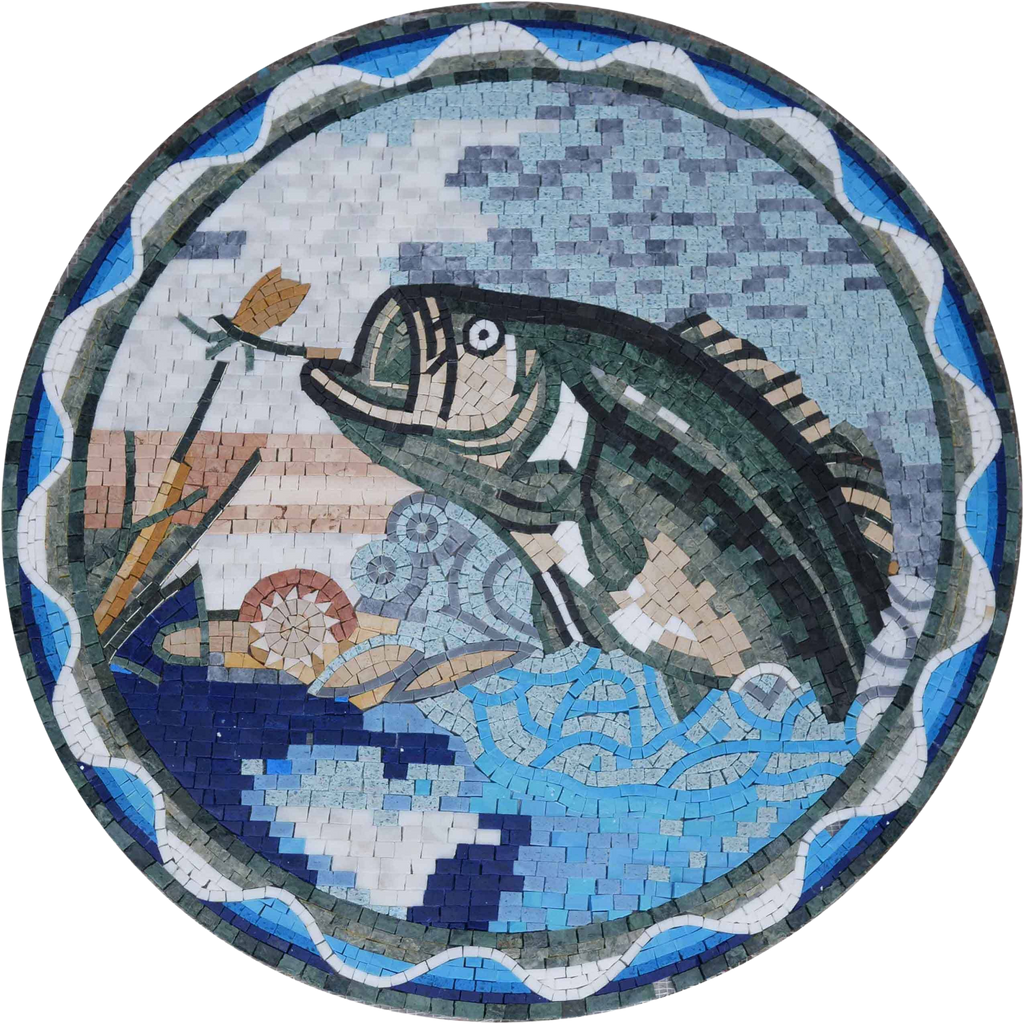 Nautical Mosaic - The Hungry Fish