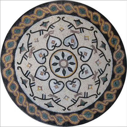 Medallion Pattern Mosaic Art
