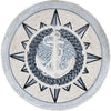 Bianca - Anchor Mosaic Medallion