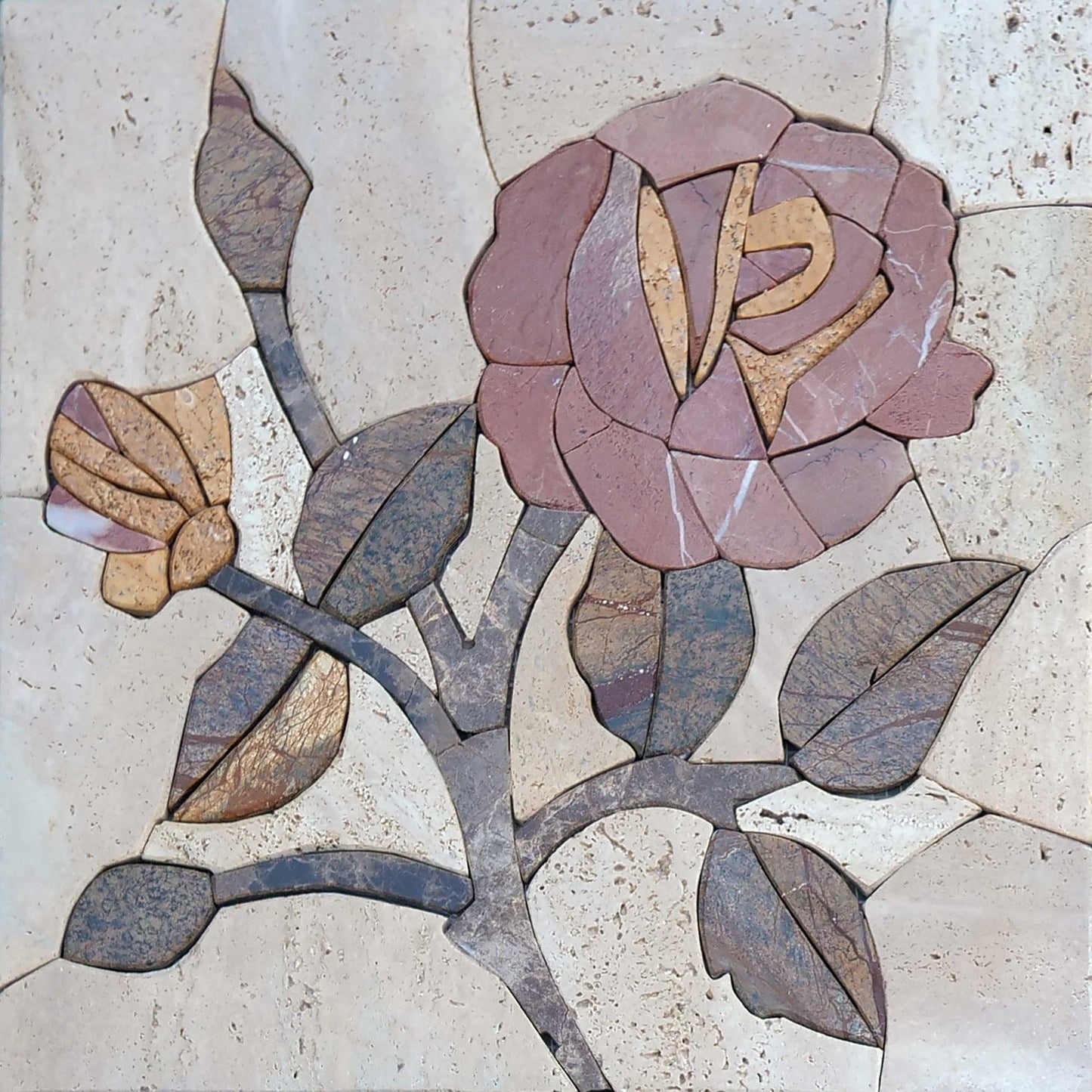 Mosaic Art - Flora From The Twig