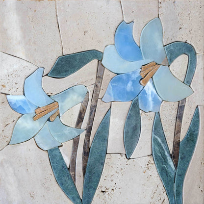 Calla Lily Flower Mosaic Patterns