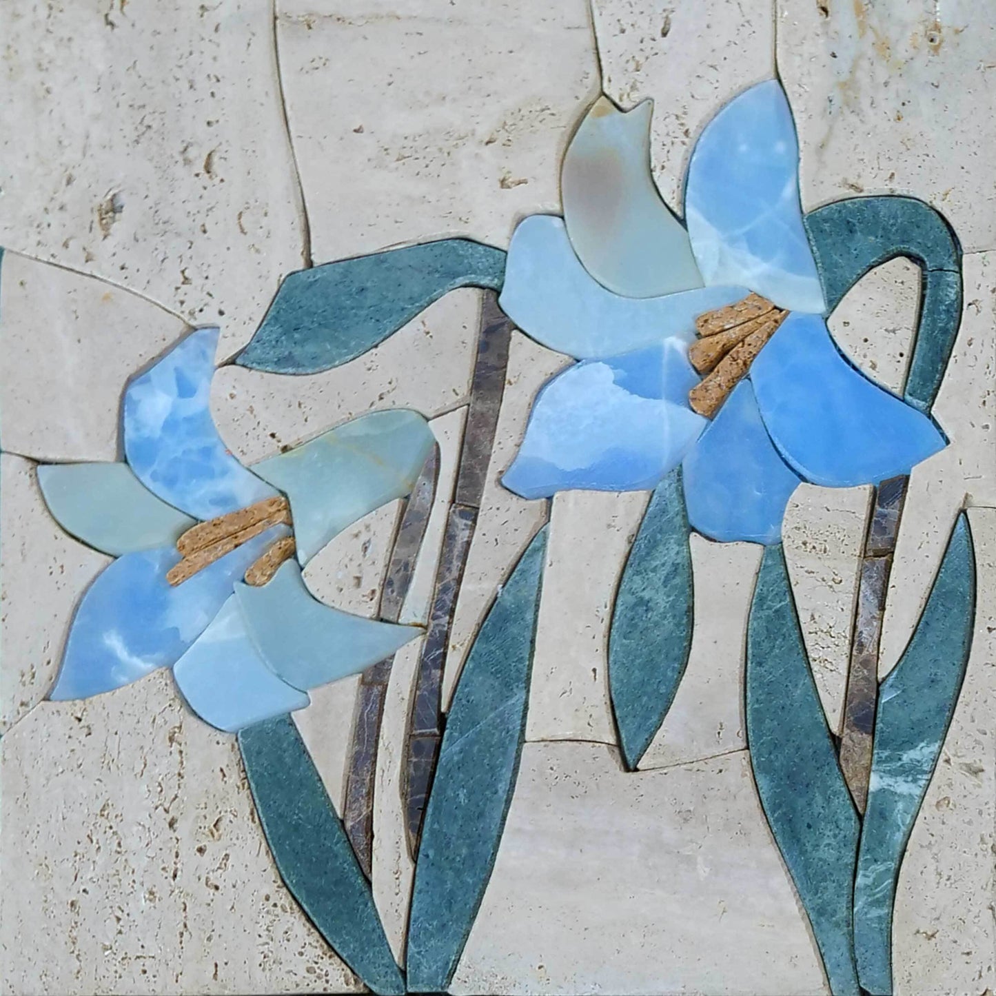 Calla Lily Flower Mosaic Patterns