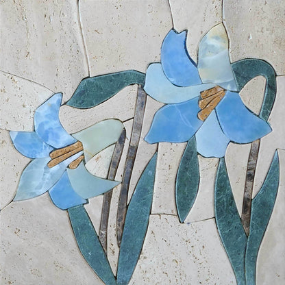 Calla Lily Flower Mosaic Patterns