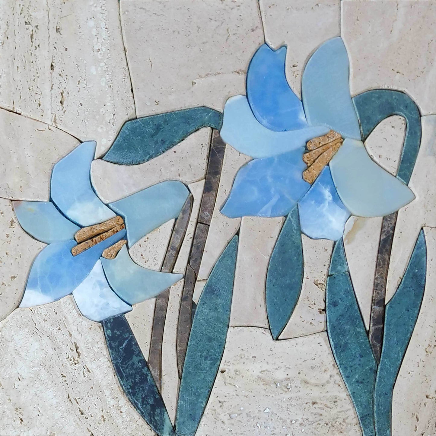 Calla Lily Flower Mosaic Patterns