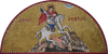 Mosaic Religious Art - Saint George