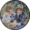 I due bambini - Medaglione a mosaico