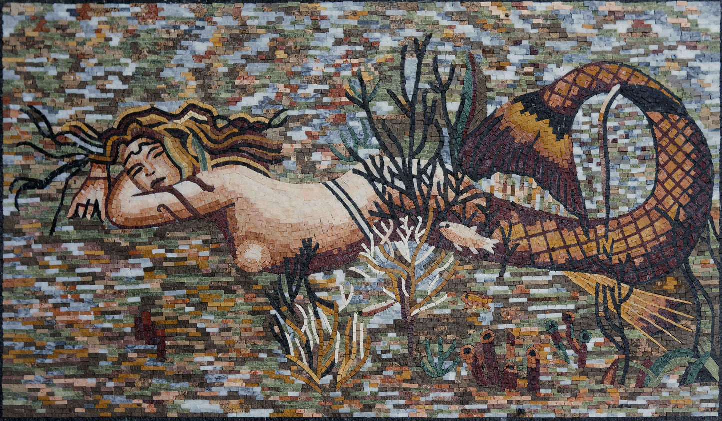 Charming Mermaid Mosaic
