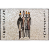 Mural Mosaico de Mármol - Civilización Fenicia