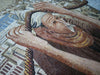 Camello de las dificultades Sliman Mansour Mosaico Arte