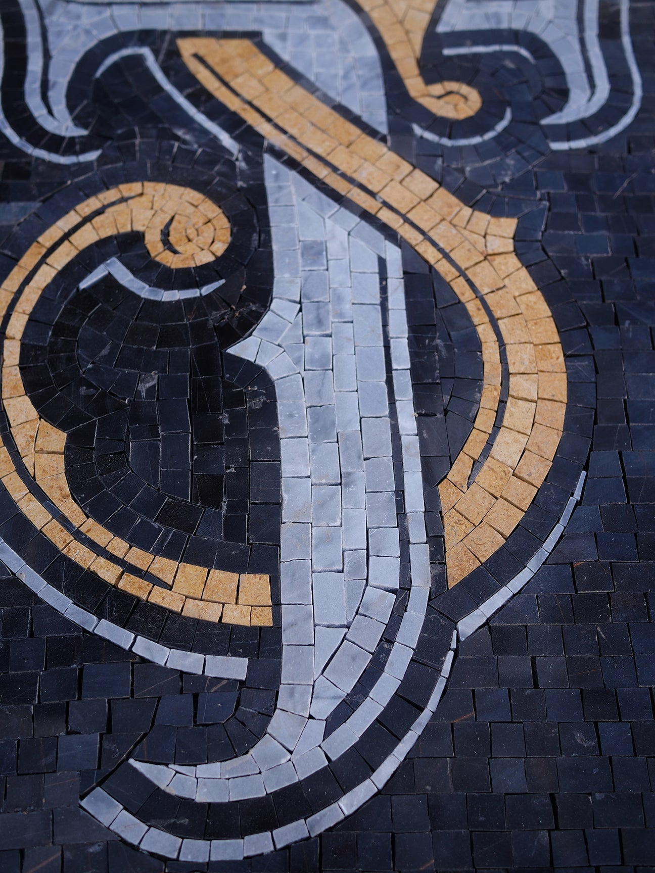Unique Mosaic Art | TS' Mosaic Sign by Mozaico