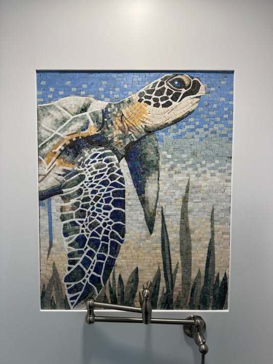 Unique Sea Turtle Mosaic Art Online | Luxury Handcrafted Decor