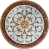 Luxus-Mosaik-Medaillon – Wasserstrahl