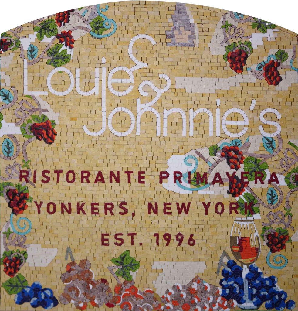 Arte mosaico personalizado - Louje & Johnnie's