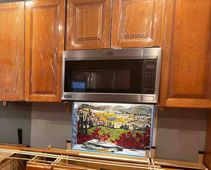 Tuscan Ville's Inspiring Mosaic Designs | Luxury Handcrafted Artistry - Mesh Backing