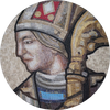 Arte em mosaico - Santo Arnulfo de Metz