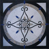 Amrin - Opera d'arte a mosaico a getto d'acqua | Geometrico | Mozaico
