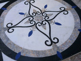 Amrin - Opera d'arte a mosaico a getto d'acqua | Geometrico | Mozaico