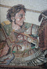 Reproducción del arte del mosaico de Alejandro Magno