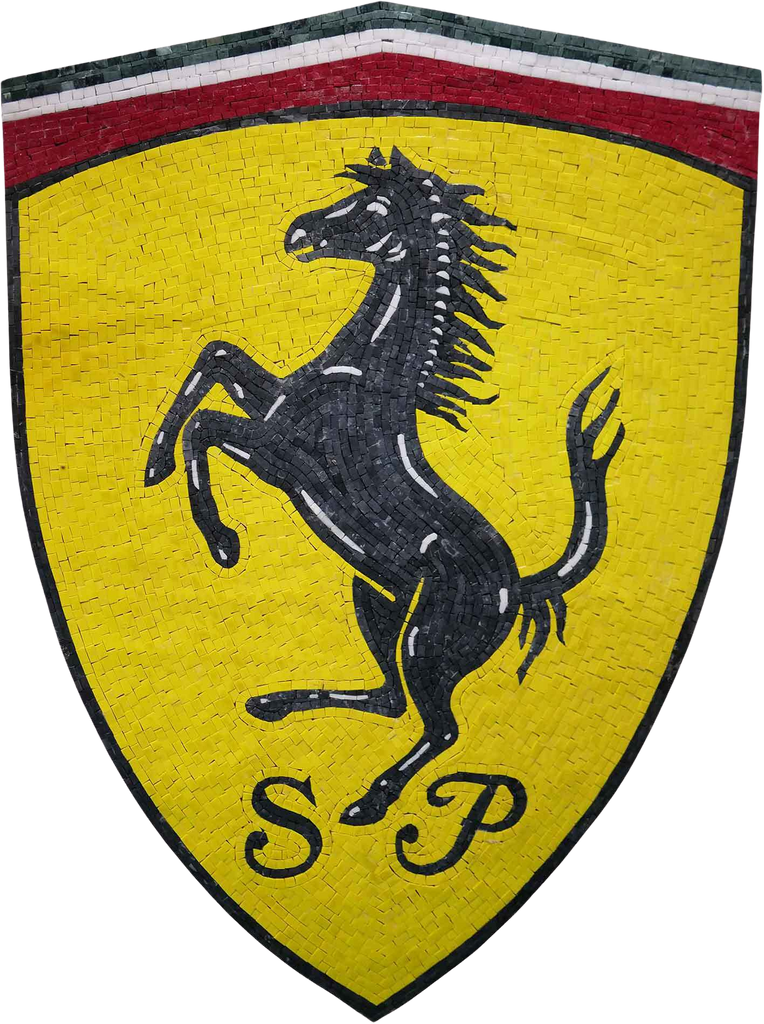 Logotipo de mosaico - SP Ferrari