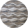 Mosaic Medallion - Beige Waves
