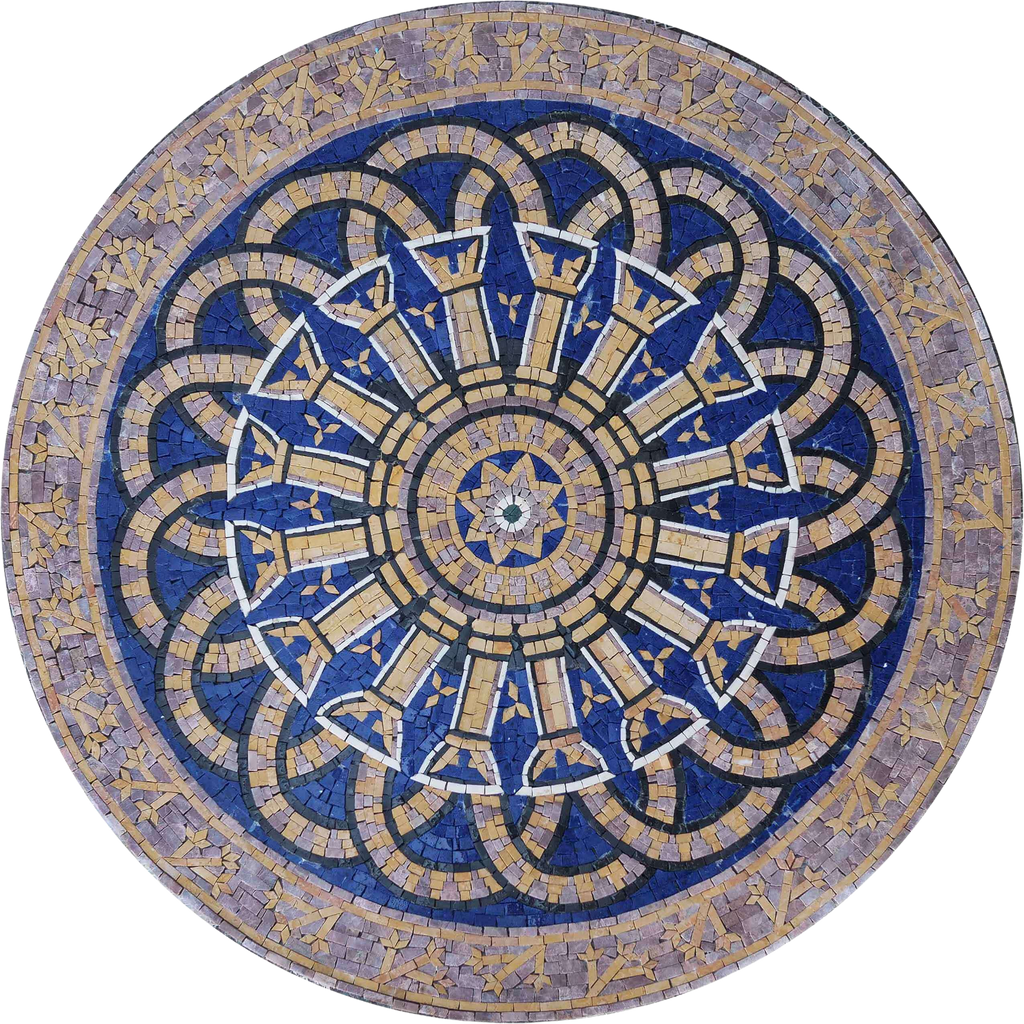 Medallón Mosaico - Centro Estrella