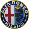 Insegna Mosaico - Alfa Romeo Milano