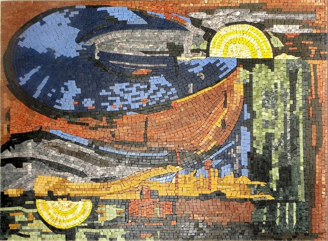 Custom AR Product - "Faith" Mosaic Reproduction - by Anthony Falbo