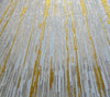 Abstract Mosaic - Gold Rain Drops