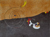 Paisagem (A Lebre) de Joan Miro - Reprodução em Mosaico Abstrato