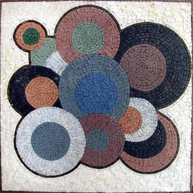 Vinyls Replicas - Abstract Mosaic Patterns