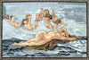 Alexandre Cabanel Nascimento de Vênus - Reprodução de Arte em Mosaico